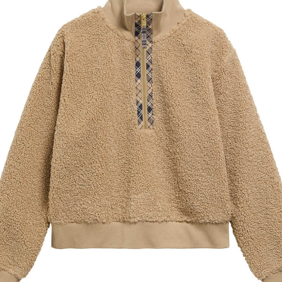 Young Ideas & Henmores -Fawne Quarter Zip Fleece -BE93 Warm Trench -8