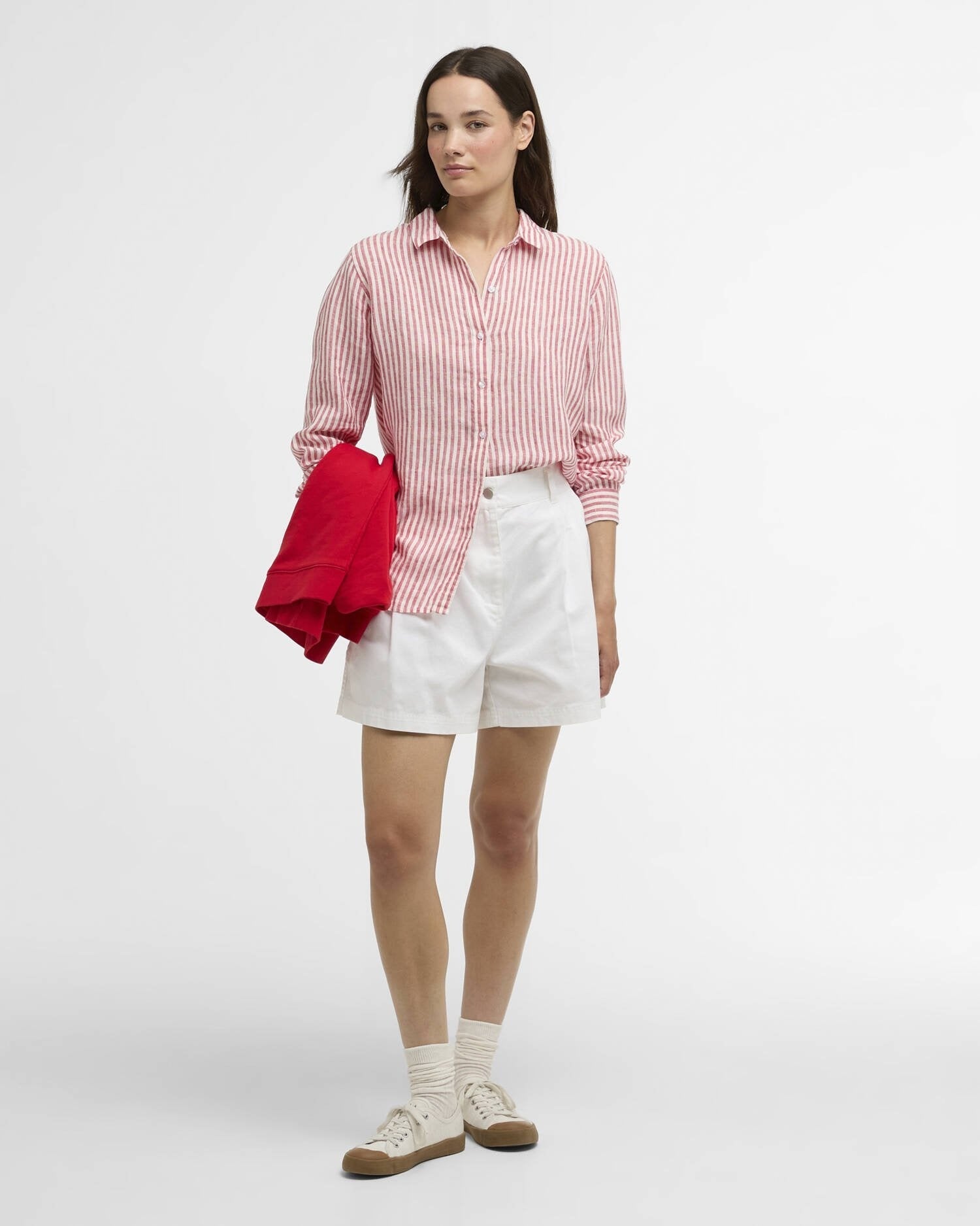 Young Ideas/Henmores - Fern Shorts - WH11 White - 8