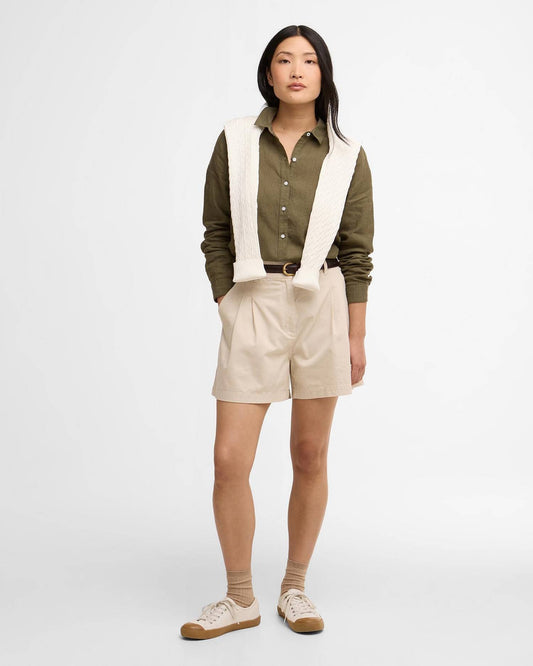 Young Ideas/Henmores - Fern Shorts - WH11 White - 8