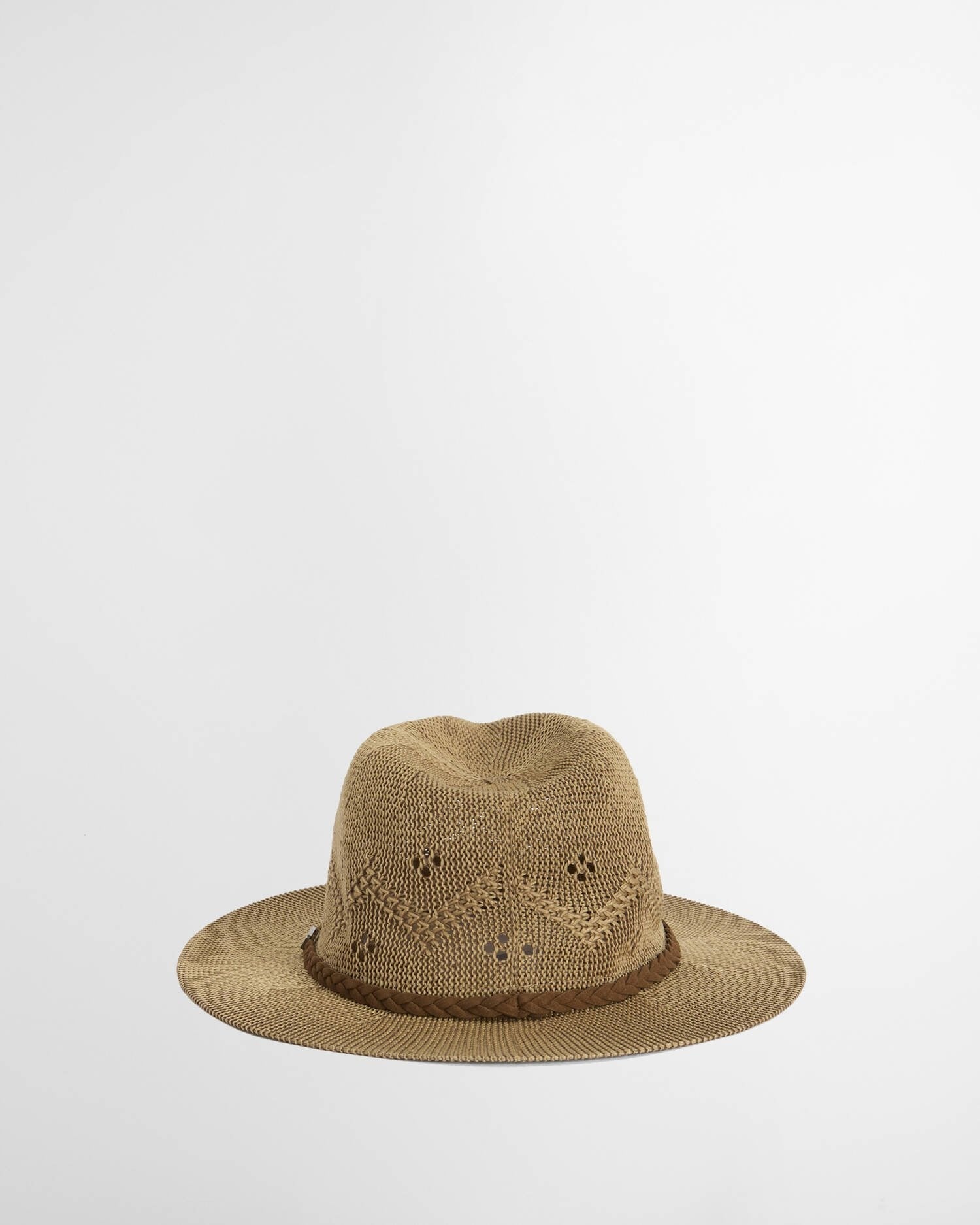 Young Ideas/Henmores - Flowerdale Trilby Summmer Hat - BE52 Trench - S