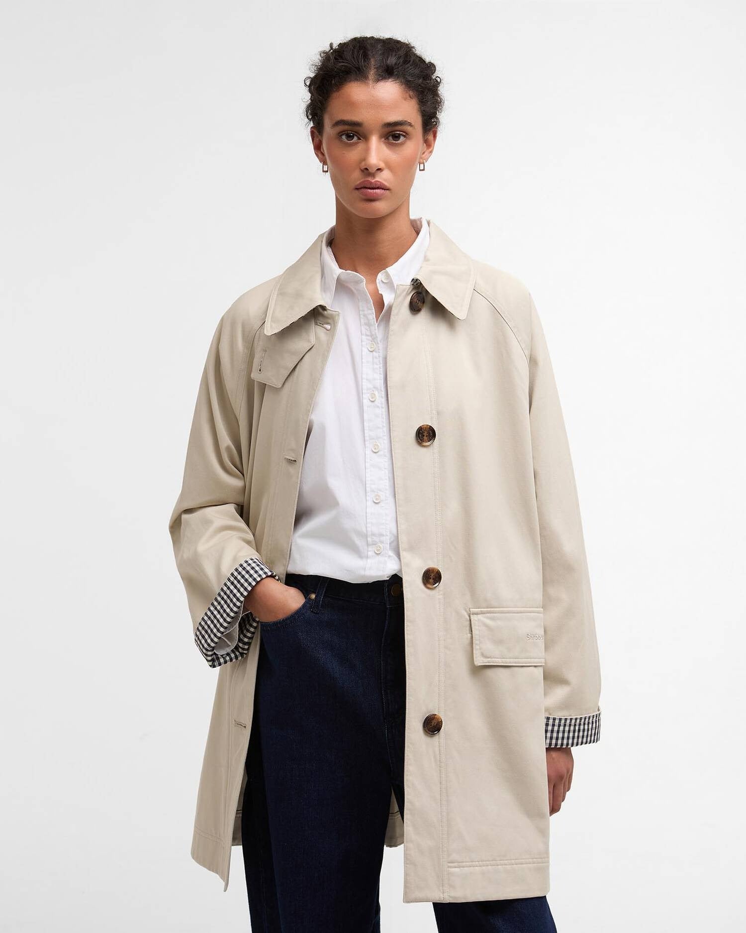 Young Ideas/Henmores - Gabby Car Casual Coat - ST11 Mist - 6