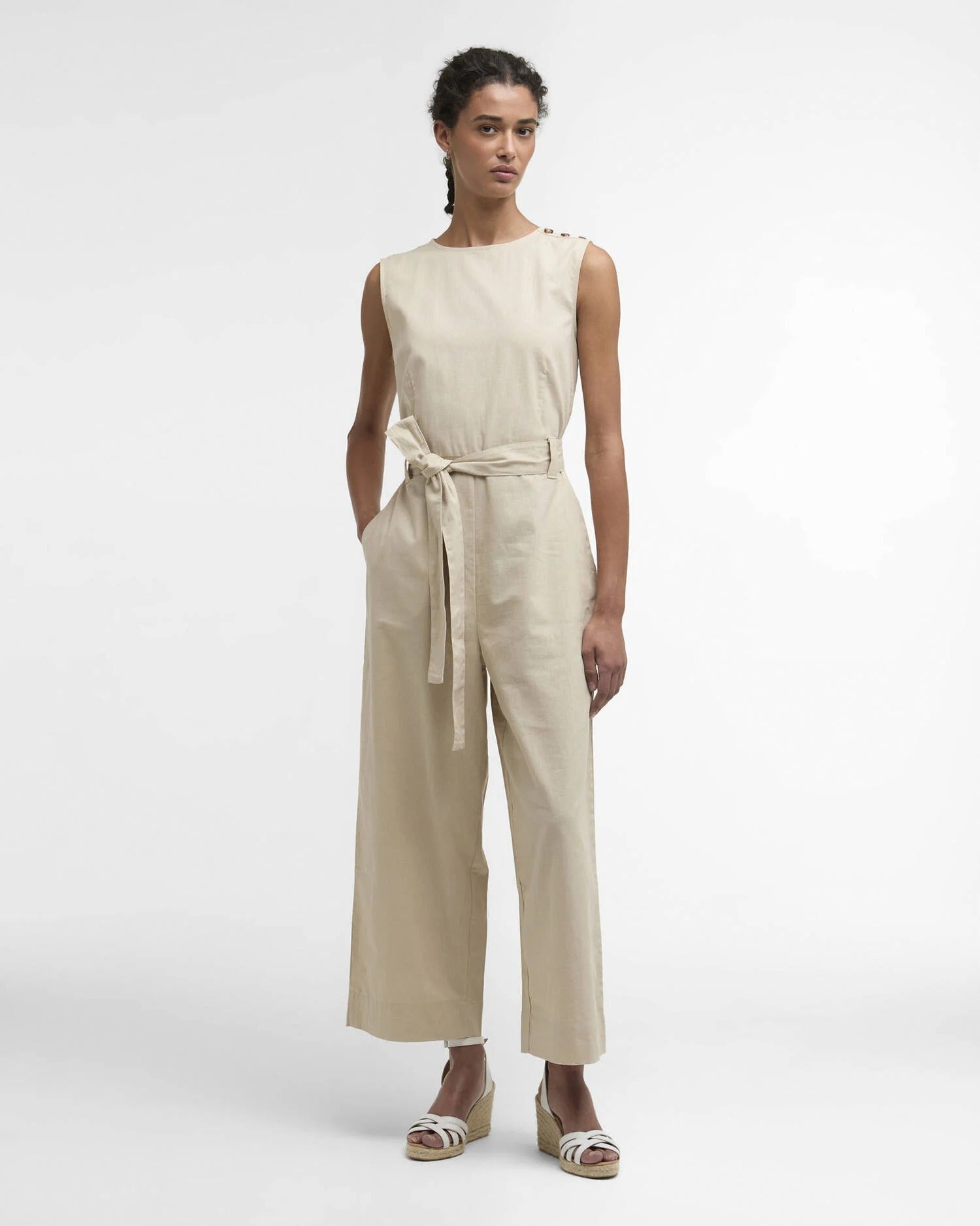 Young Ideas & Henmores - Gabby Jumpsuit - BE72 Mist - 8
