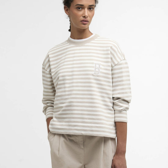 Young Ideas/Henmores - Gabby Sweatshirt - BE72 Mist Stripe - 8