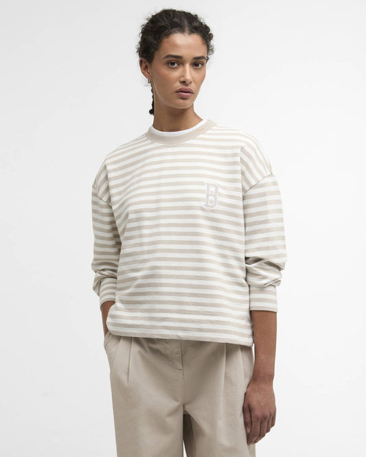 Young Ideas/Henmores - Gabby Sweatshirt - BE72 Mist Stripe - 8