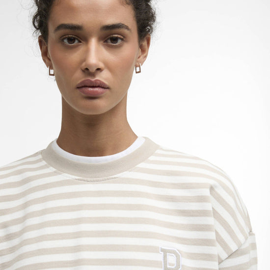 Young Ideas/Henmores - Gabby Sweatshirt - BE72 Mist Stripe - 8