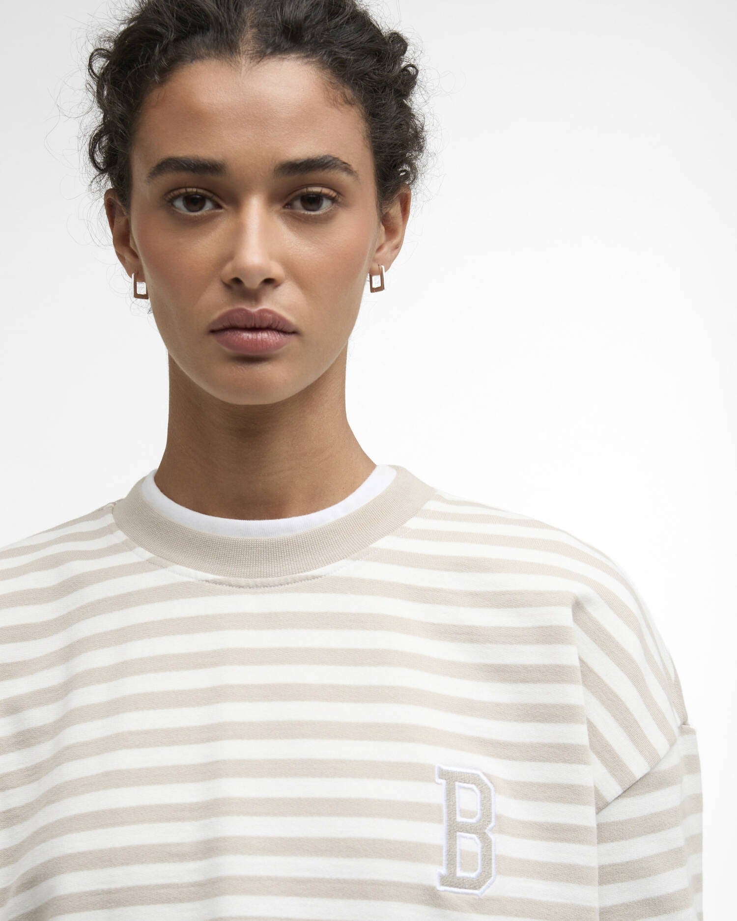 Young Ideas/Henmores - Gabby Sweatshirt - BE72 Mist Stripe - 8