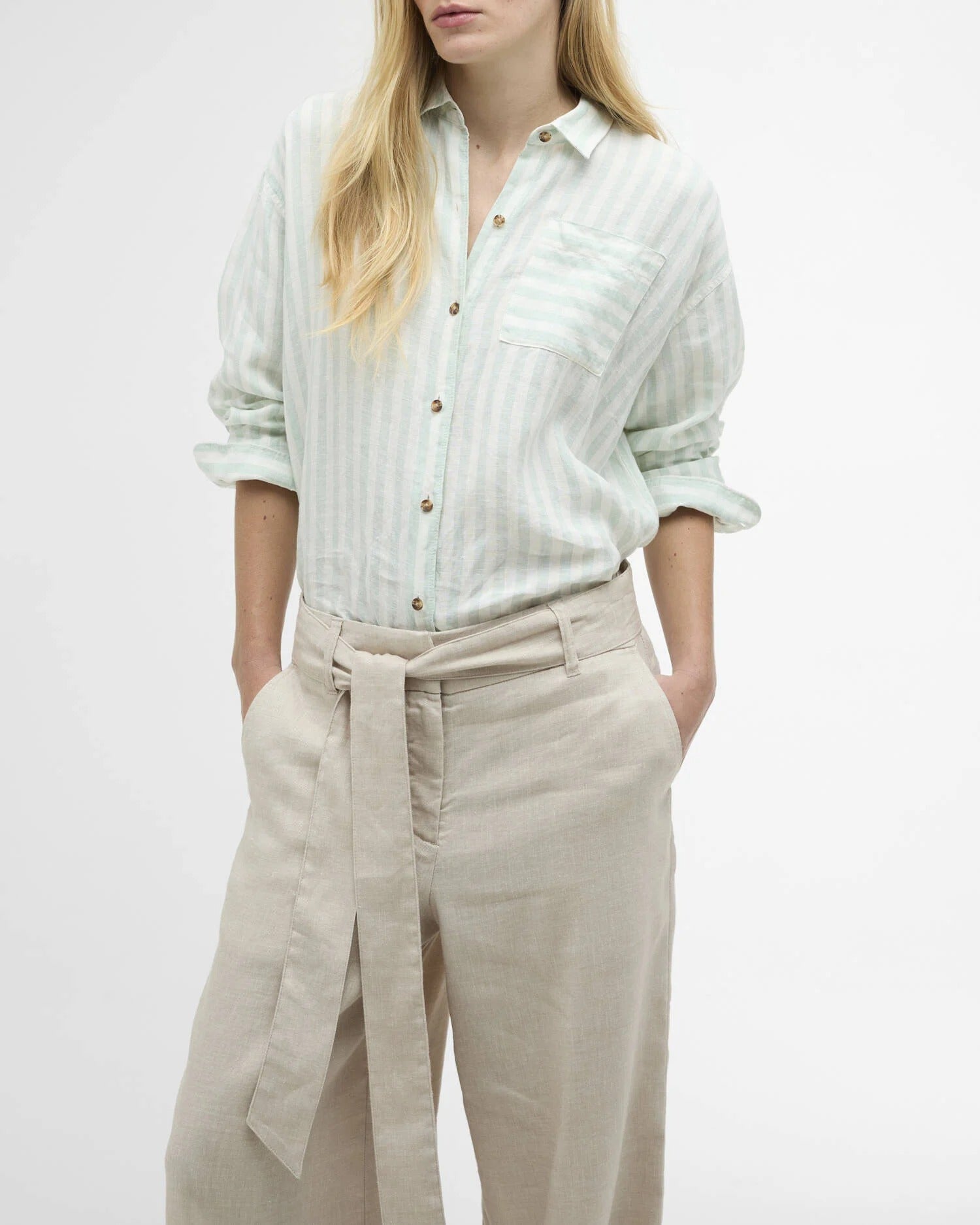 Young Ideas & Henmores - Gabby Trousers - BE72 Mist - 8