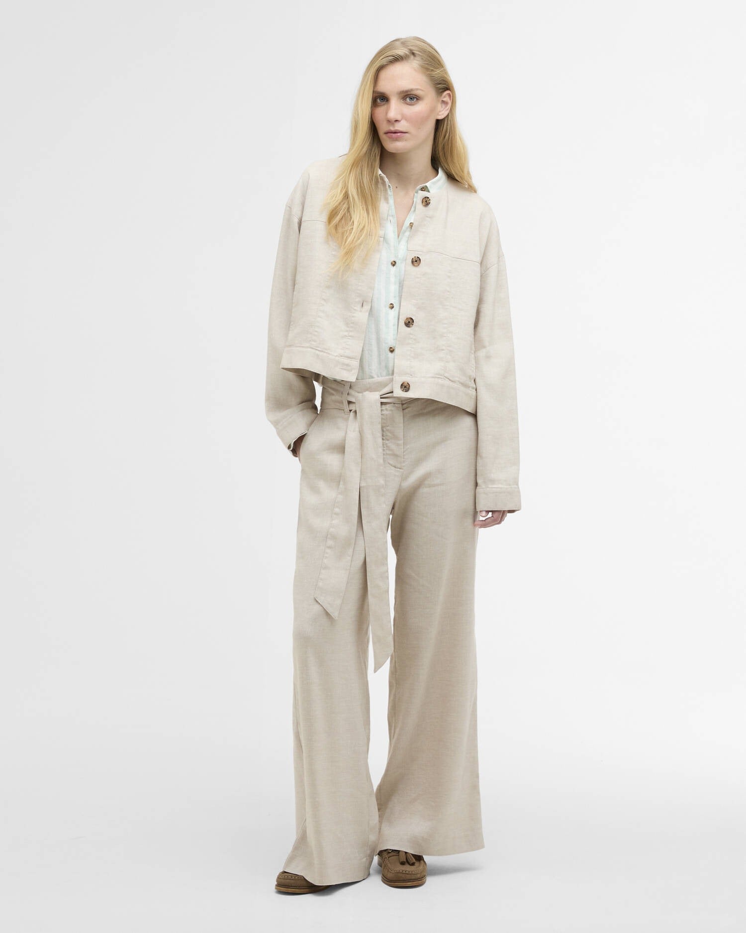 Young Ideas & Henmores - Gabby Trousers - BE72 Mist - 8