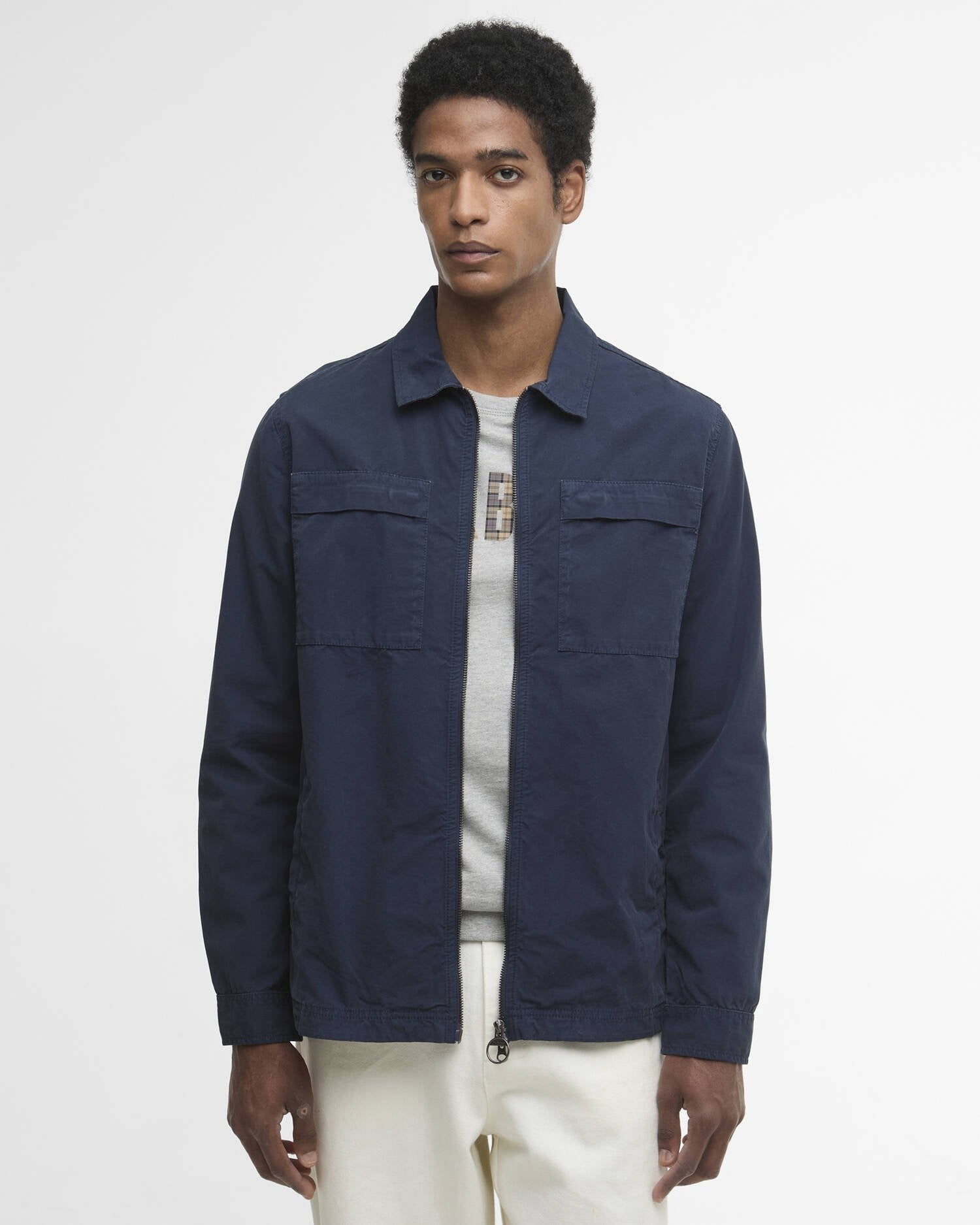 Young Ideas/Henmores - Glendale Overshirt - NY91 Navy - M