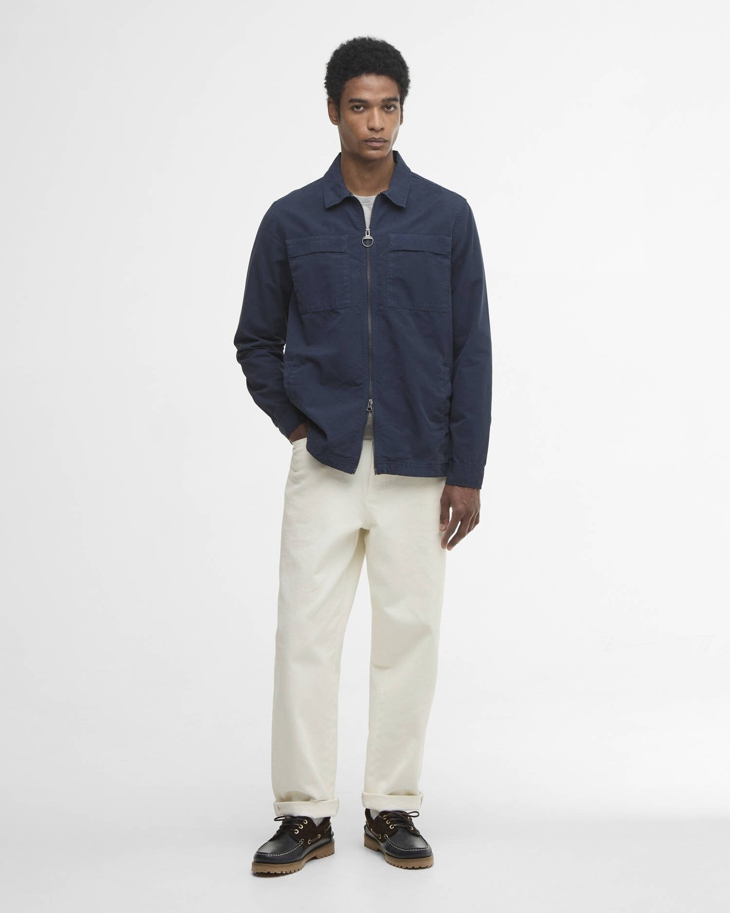 Young Ideas/Henmores - Glendale Overshirt - NY91 Navy - M