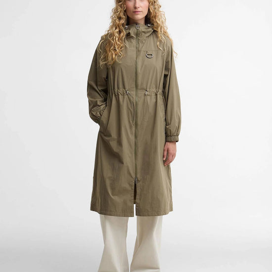 Young Ideas & Henmores - Gracefield Showerproof Jacket - GN32 Dusky Green - 8