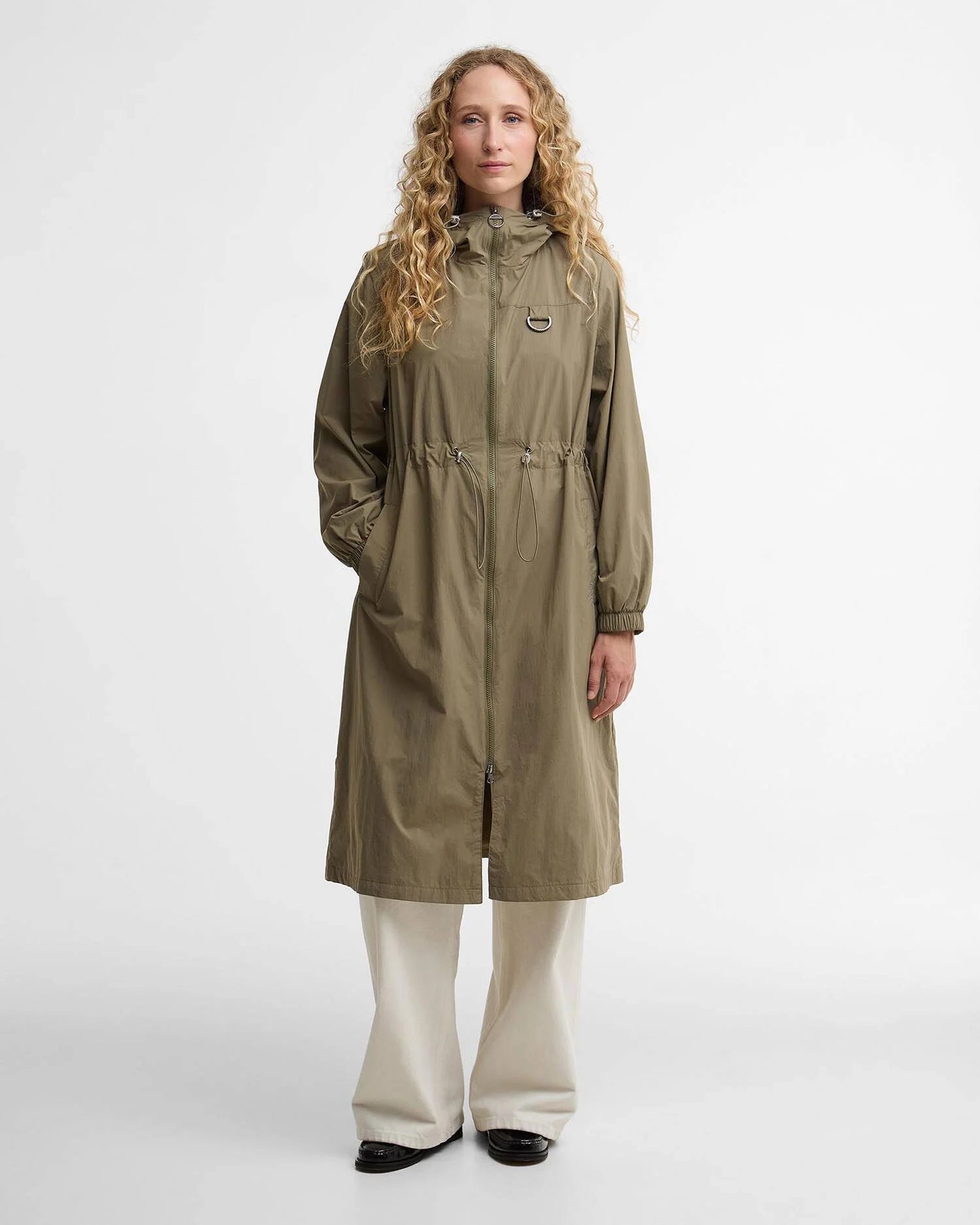 Young Ideas & Henmores - Gracefield Showerproof Jacket - GN32 Dusky Green - 8