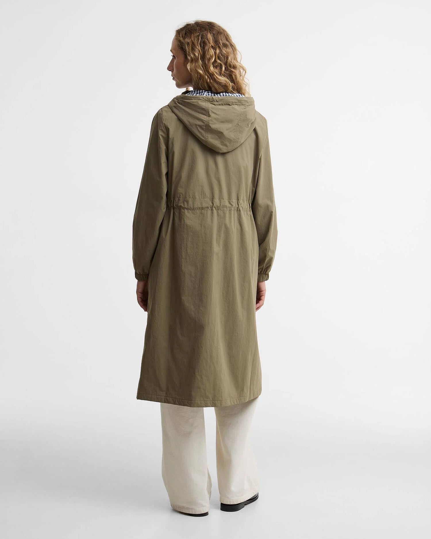 Young Ideas & Henmores - Gracefield Showerproof Jacket - GN32 Dusky Green - 8
