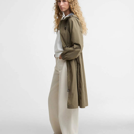 Young Ideas & Henmores - Gracefield Showerproof Jacket - GN32 Dusky Green - 8