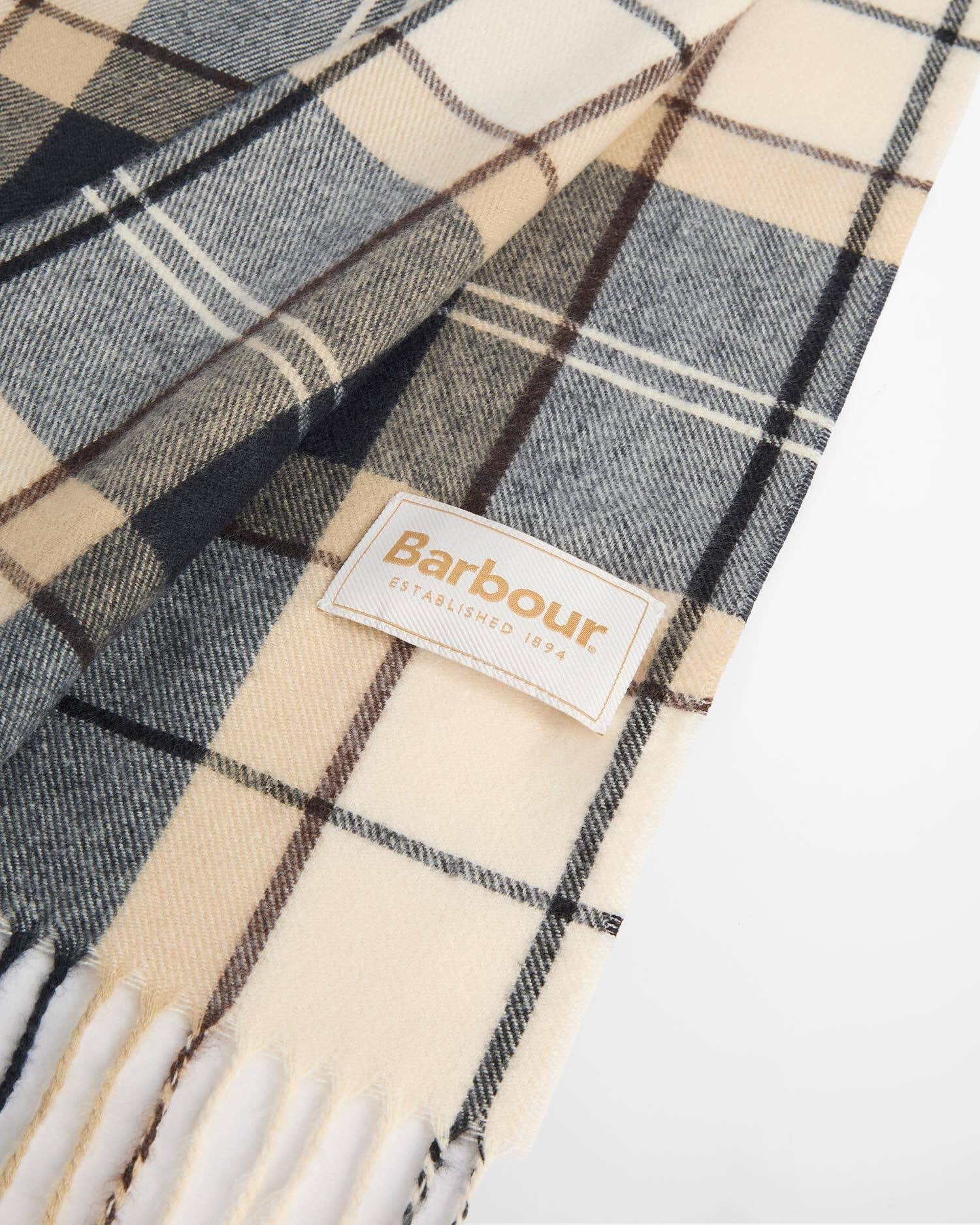 Young Ideas & Henmores -Hailes Tartan Scarf -TN26 Lt Birchwood Dress Tartan -OS