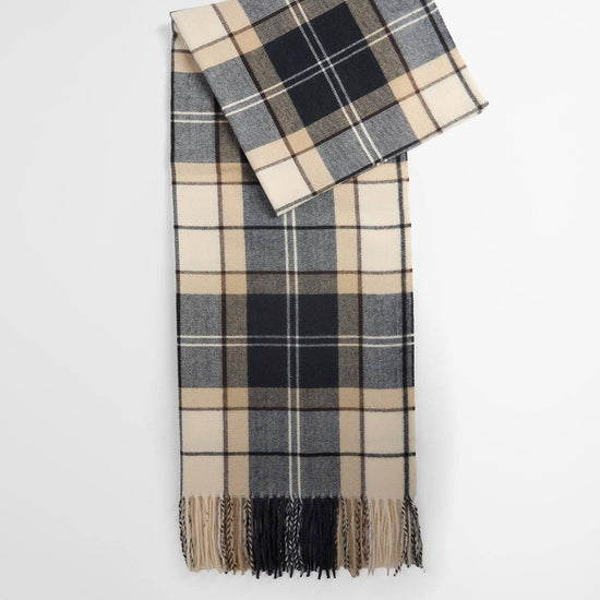 Young Ideas & Henmores -Hailes Tartan Scarf -TN26 Lt Birchwood Dress Tartan -OS