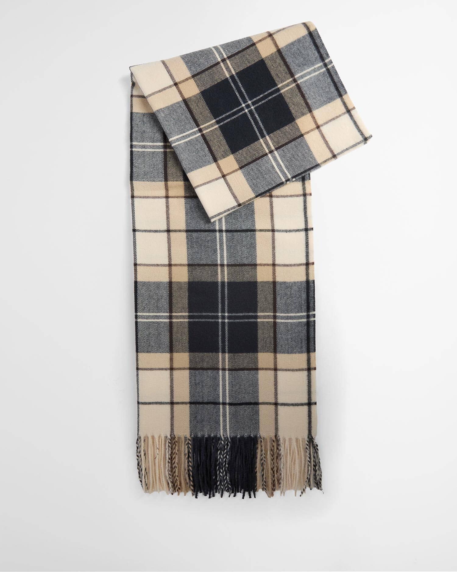 Young Ideas & Henmores -Hailes Tartan Scarf -TN26 Lt Birchwood Dress Tartan -OS