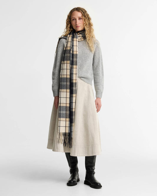 Young Ideas & Henmores -Hailes Tartan Scarf -TN26 Lt Birchwood Dress Tartan -OS