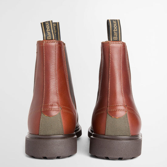 Young Ideas & Henmores -Hale Chelsea Boot -BR52 Chestnut Brown -8