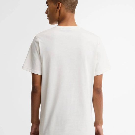 Young Ideas & Henmores - Harbourside Graphic Tailored T-Shirt - WH32 Whisper White - M
