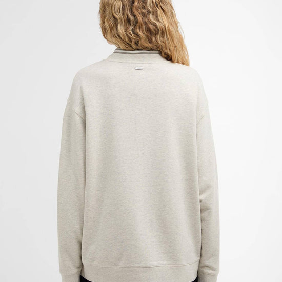 Young Ideas/Henmores - Hartland Crew Sweatshirt - WH71 Cloud Marl - 8