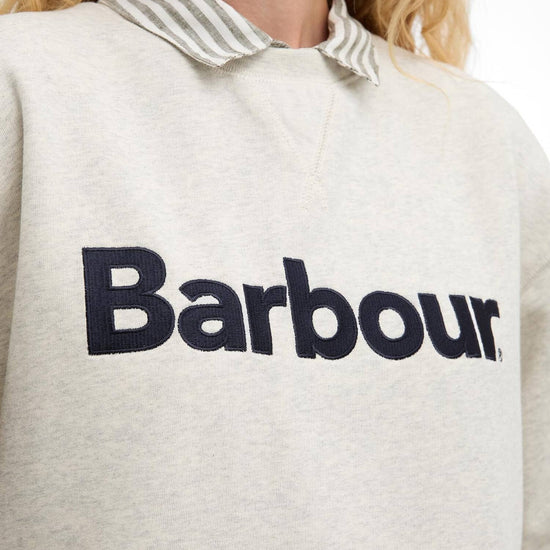 Young Ideas/Henmores - Hartland Crew Sweatshirt - WH71 Cloud Marl - 8