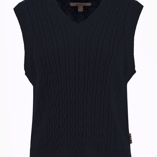 Young Ideas/Henmores - Hartland Sleeveless Knitted Jumper - NY73 Navy - 8