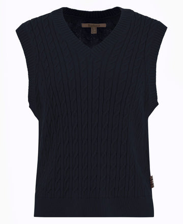 Young Ideas/Henmores - Hartland Sleeveless Knitted Jumper - NY73 Navy - 8