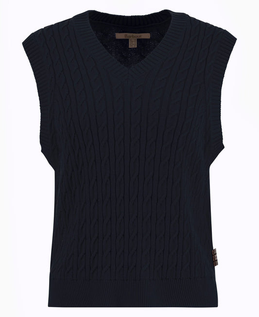 Young Ideas/Henmores - Hartland Sleeveless Knitted Jumper - NY73 Navy - 8