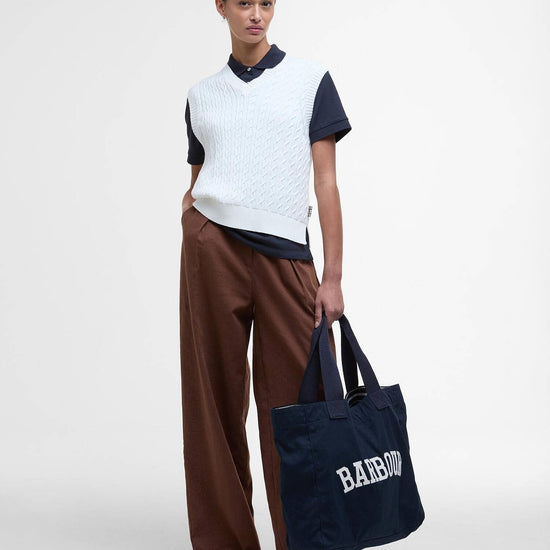 Young Ideas/Henmores - Hartland Sleeveless Knitted Jumper - WH71 Cloud - 10