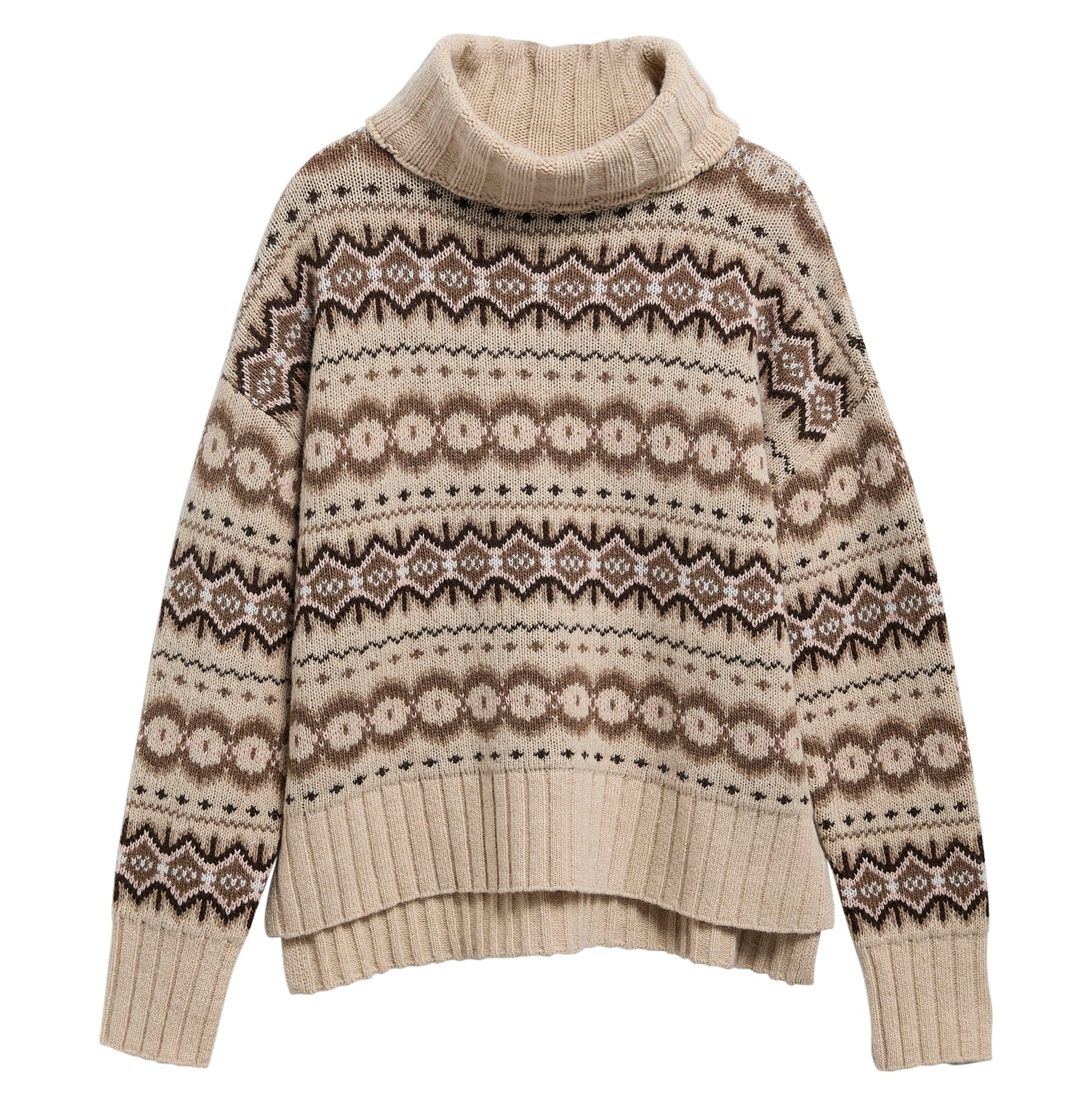 Young Ideas & Henmores -Helen Knitted Jumper -CR52 Birch Multi -8