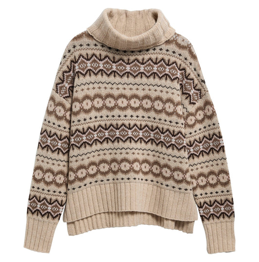 Young Ideas & Henmores -Helen Knitted Jumper -CR52 Birch Multi -8