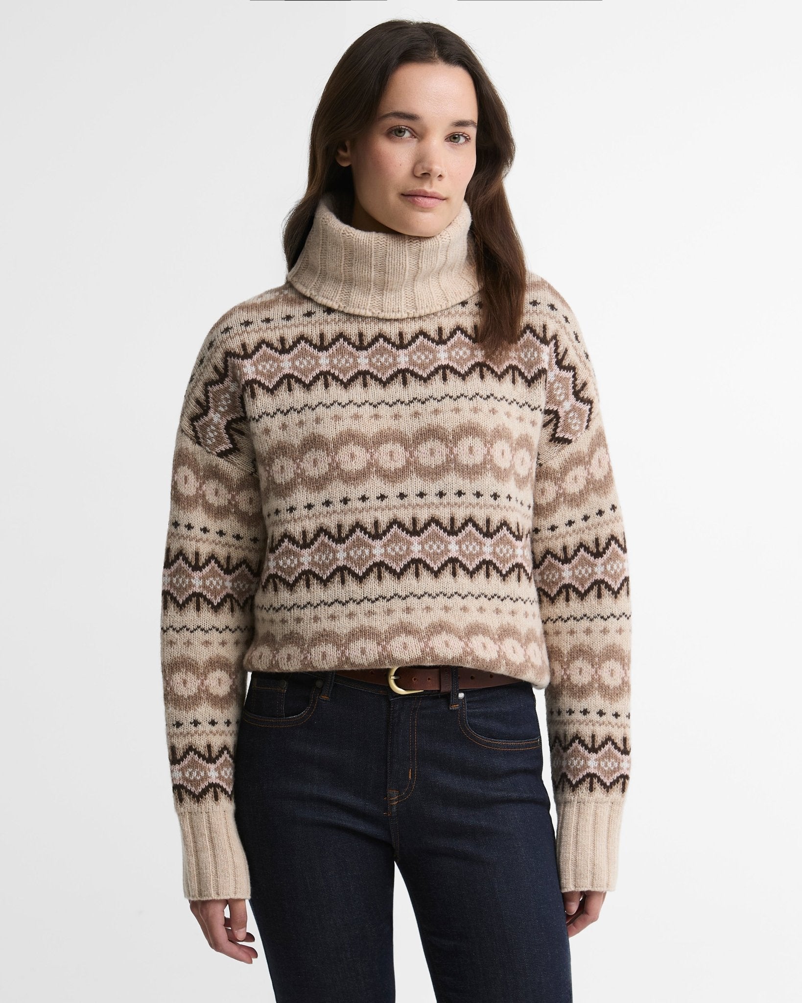 Young Ideas & Henmores -Helen Knitted Jumper -CR52 Birch Multi -8