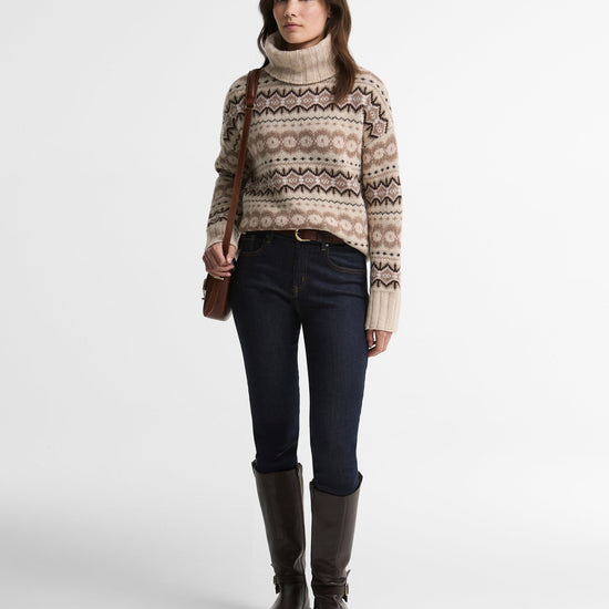 Young Ideas & Henmores -Helen Knitted Jumper -CR52 Birch Multi -8