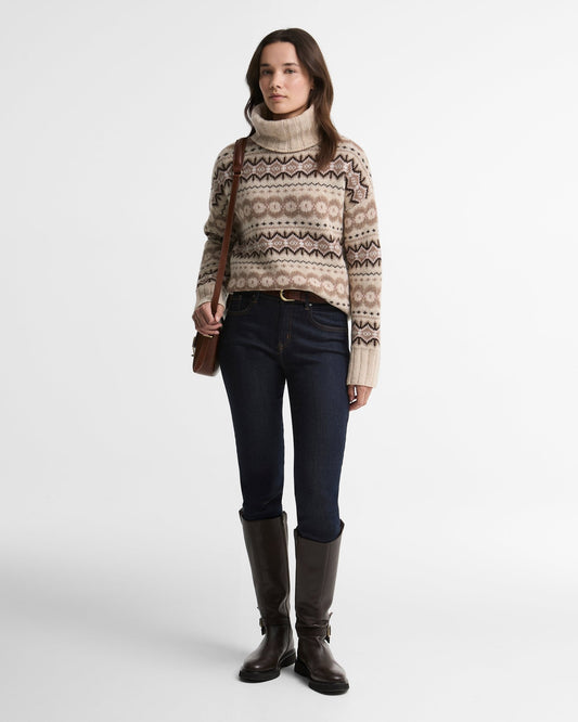 Young Ideas & Henmores -Helen Knitted Jumper -CR52 Birch Multi -8