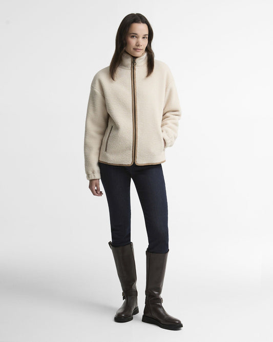 Young Ideas & Henmores -Homeswood Full Zip Fleece -CR52 Birch -8