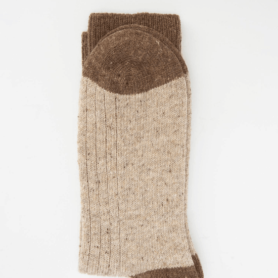 Young Ideas/Henmores - Houghton Socks - BE31 Biscuit - M