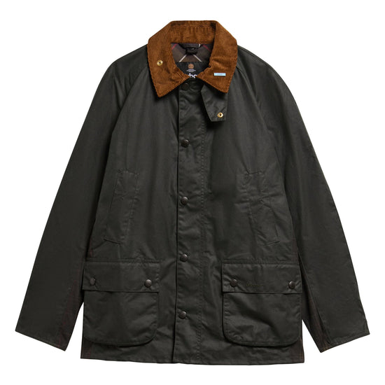 Young Ideas & Henmores -Icons Ashby Wax Jacket -SG51 Sage -L