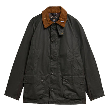 Young Ideas & Henmores -Icons Ashby Wax Jacket -SG51 Sage -L