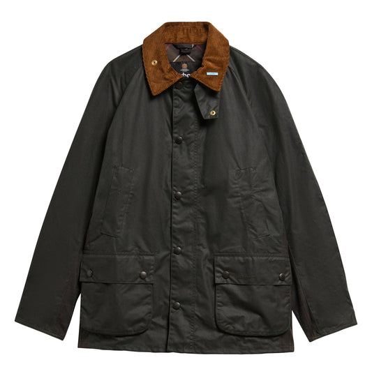 Young Ideas & Henmores -Icons Ashby Wax Jacket -SG51 Sage -L