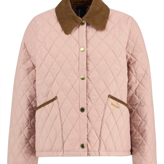Young Ideas/Henmores - Icons Cropped Liddesdale Quilted Jacket - PI53 Gardenia/Dress/Beige - 8