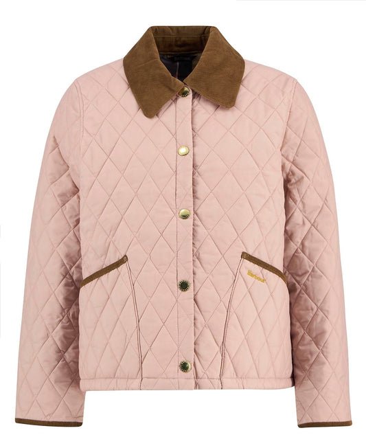 Young Ideas/Henmores - Icons Cropped Liddesdale Quilted Jacket - PI53 Gardenia/Dress/Beige - 8