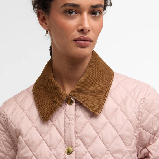 Young Ideas/Henmores - Icons Cropped Liddesdale Quilted Jacket - PI53 Gardenia/Dress/Beige - 8