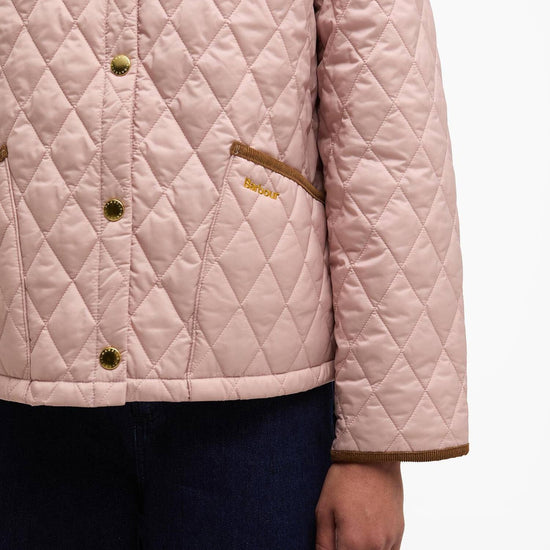 Young Ideas/Henmores - Icons Cropped Liddesdale Quilted Jacket - PI53 Gardenia/Dress/Beige - 8