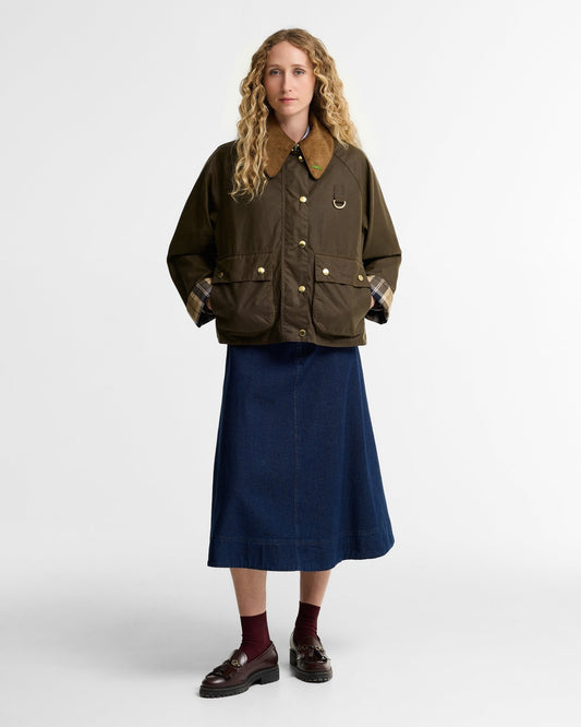 Young Ideas & Henmores -Icons Modern Spey Wax Jacket -SN91 Beech/Birchwood -8