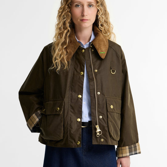 Young Ideas & Henmores -Icons Modern Spey Wax Jacket -SN91 Beech/Birchwood -8