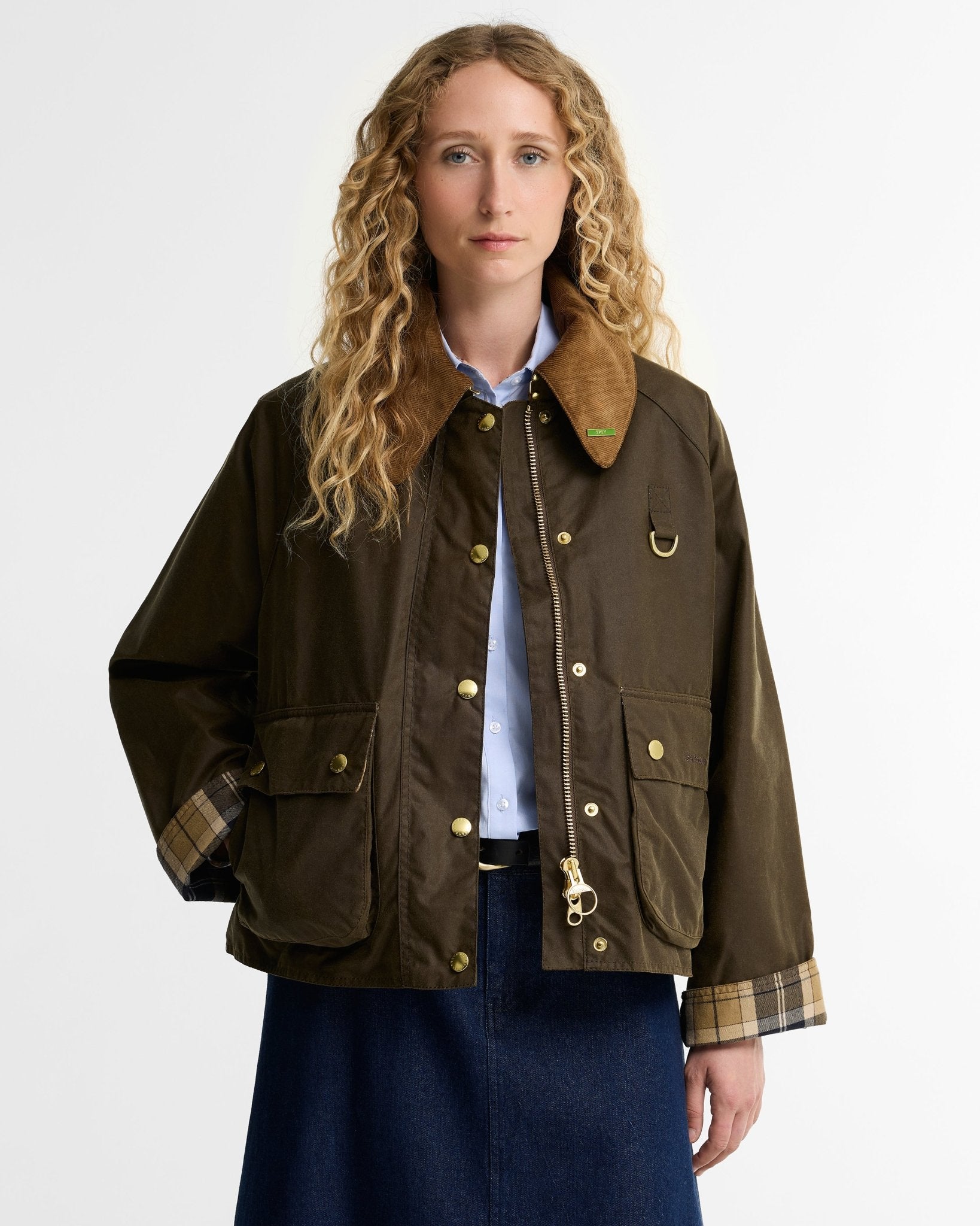 Young Ideas & Henmores -Icons Modern Spey Wax Jacket -SN91 Beech/Birchwood -8