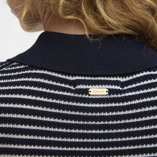 Young Ideas/Henmores - Inez Knitted Jumper - NY76 Dark Navy Stripe - 8