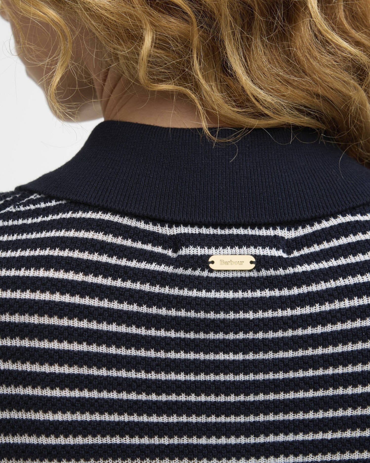Young Ideas/Henmores - Inez Knitted Jumper - NY76 Dark Navy Stripe - 8