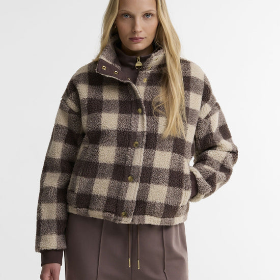 Young Ideas & Henmores -Amaya Fleece Jacket -BR75 Truffle Multi -8